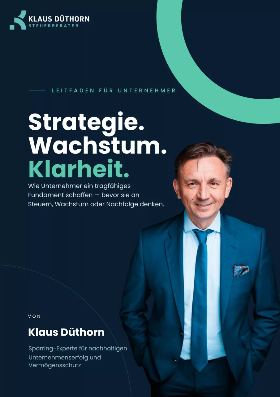 Das Fundament, bevor Sie an Steuern, Wachstum oder Nachfolge denken. Für Unternehmer, die ihr Unternehmen wieder bewusst gestalten wollen.